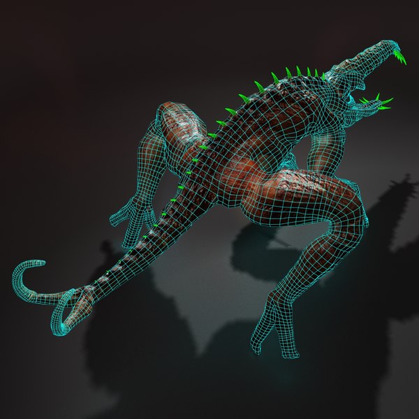 freak swamp hunter stalker 3d max - Swamp Hunter/Stalker (Unrigged)... by The Freak Factory